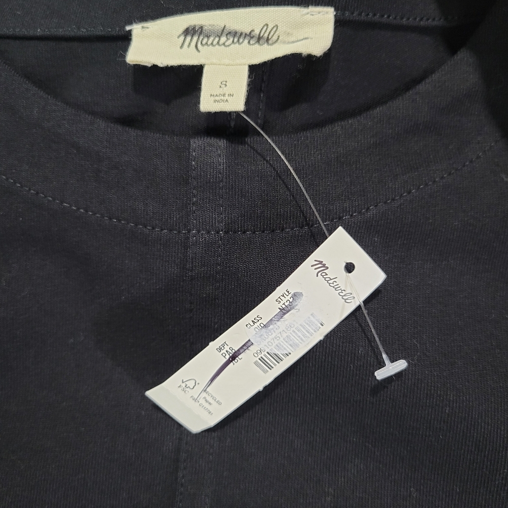 Madewell Puff-Sleeve Tee Sz M NT331 NWT - Picture 9 of 9